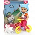 Кукла из серии Hello Kitty 12 см., без звука, с велосипедом и аксессуарами, несколько видов ) - миниатюра №1
